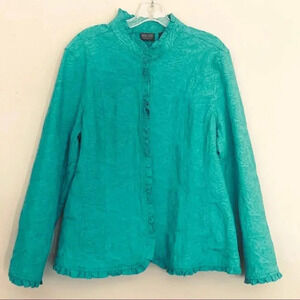 Additions by Chico’s Size 3 Jacket Embroidered